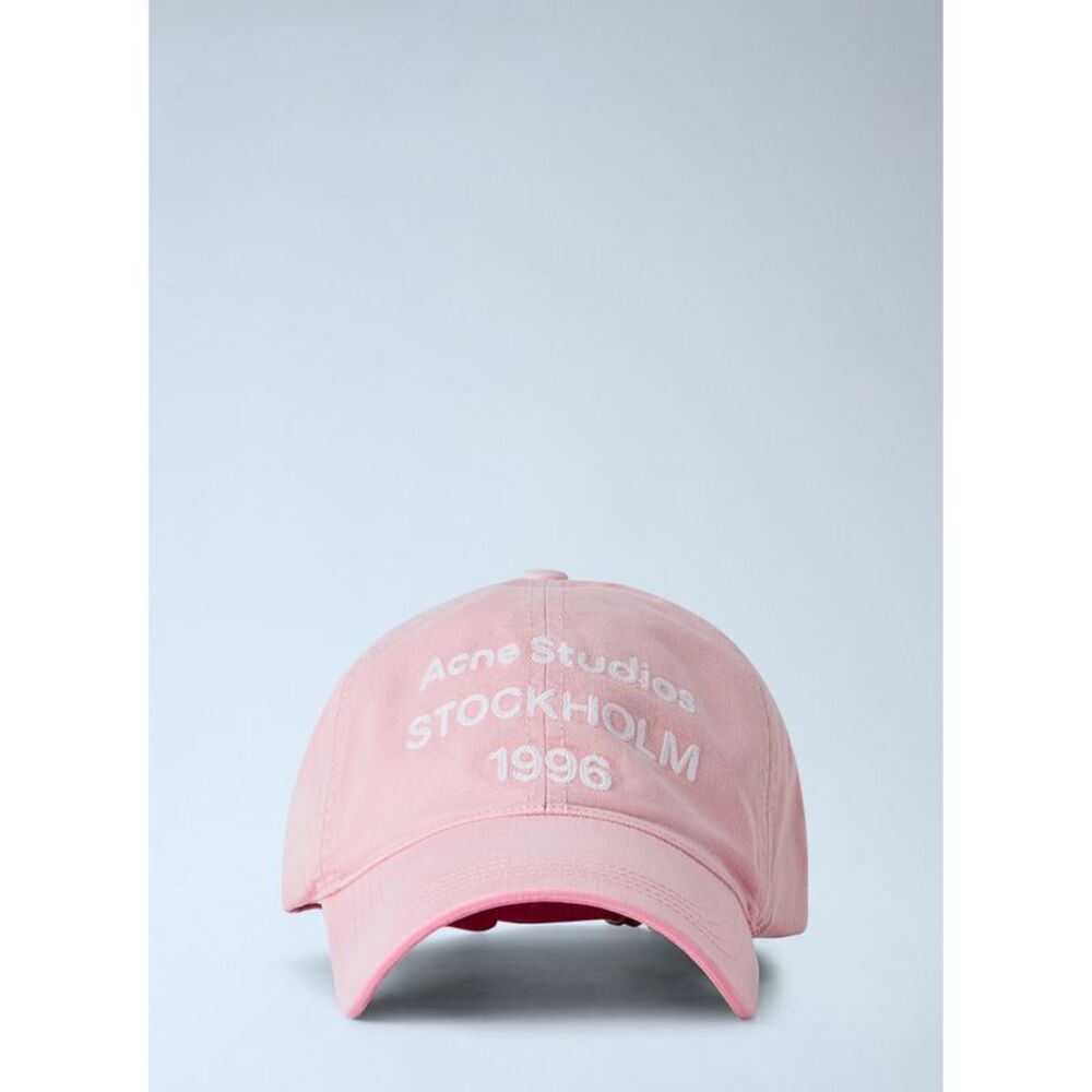 Acne Studios Men Washed Logo Cap